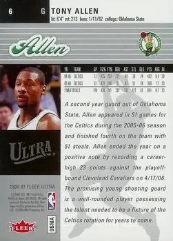 Back of Tony Allen
