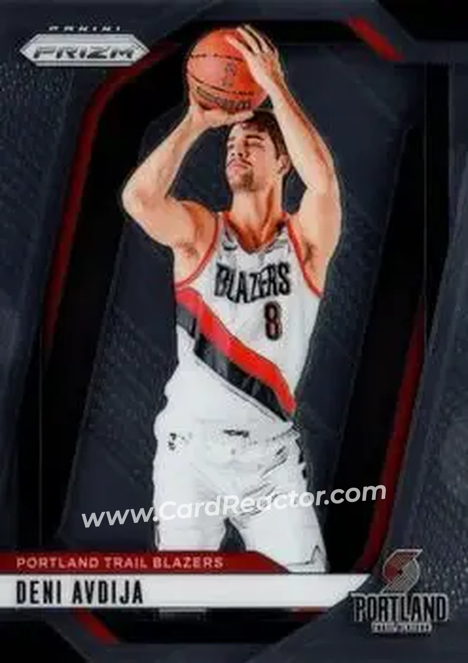 2024-25 Panini Prizm #13 - Deni Avdija - Portland Trail Blazers - Front
