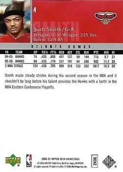 Back of Josh Smith