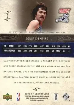 Back of Louie Dampier