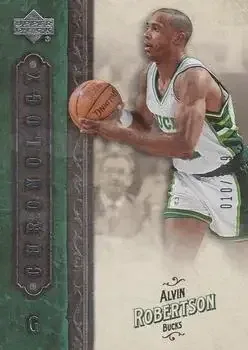 2006-07 Upper Deck Chronology #4 Alvin Robertson