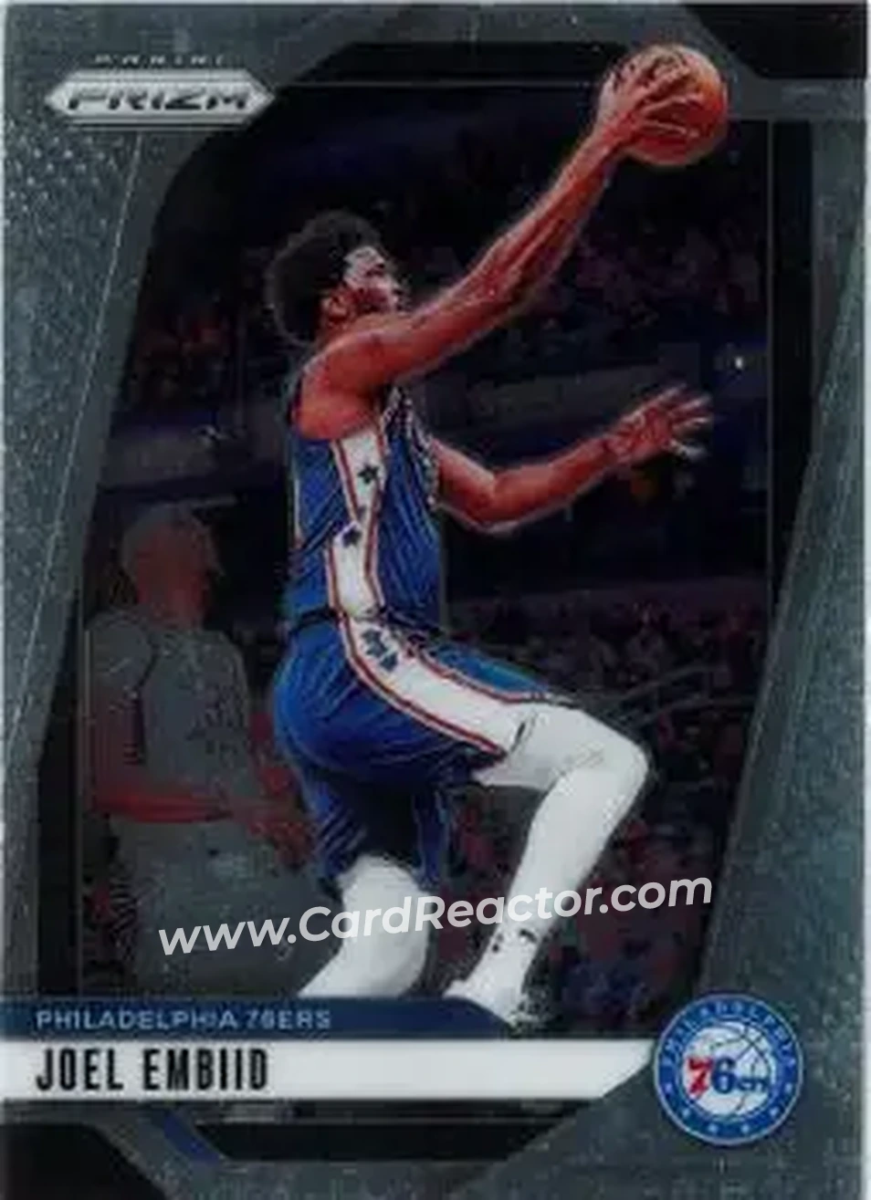2024-25 Panini Prizm #28 - Joel Embiid - Philadelphia 76ers - Front