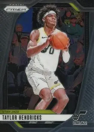 2024-25 Panini Prizm #32 - Taylor Hendricks - Utah Jazz