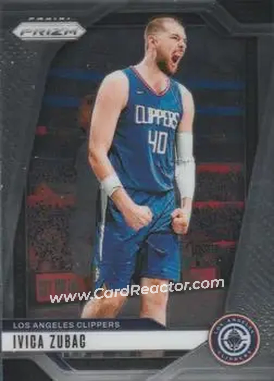 2024-25 Panini Prizm #39 - Ivica Zubac - Los Angeles Clippers - Front 2024-25 Panini Prizm #39 - Ivica Zubac - Los Angeles Clippers - Front