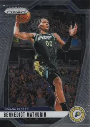 2024-25 Panini Prizm #40 - Bennedict Mathurin - Indiana Pacers 2024-25 Panini Prizm #40 - Bennedict Mathurin - Indiana Pacers