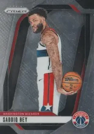 2024-25 Panini Prizm #44 - Saddiq Bey - Washington Wizards