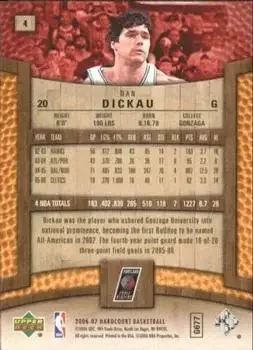 Back of Dan Dickau