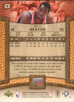 Back of Emeka Okafor