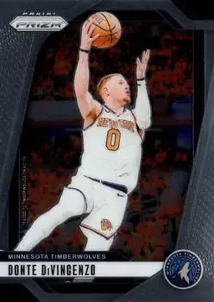 2024-25 Panini Prizm #51 - Donte DiVincenzo - Minnesota Timberwolves