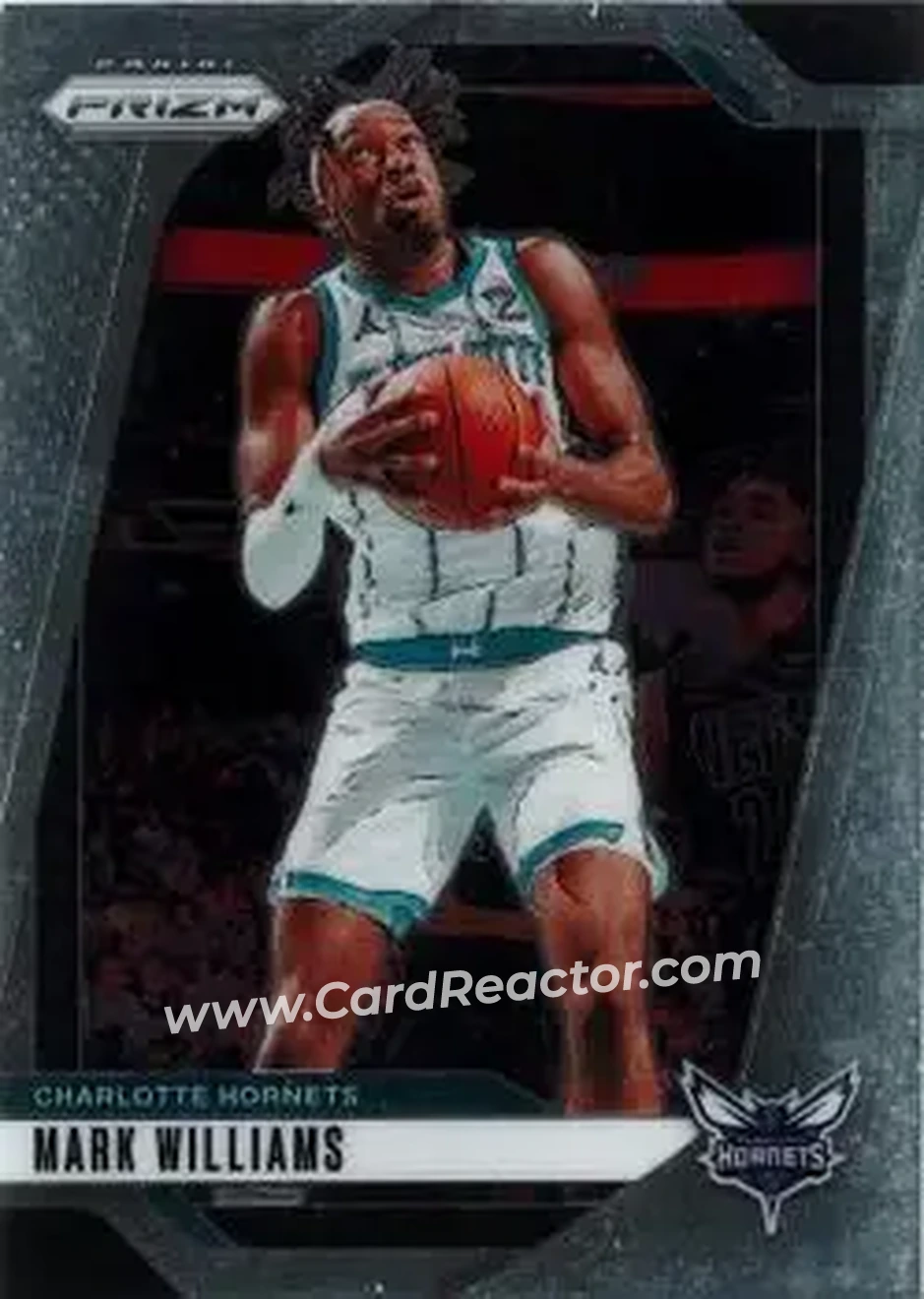 2024-25 Panini Prizm #56 - Mark Williams - Charlotte Hornets - Front 2024-25 Panini Prizm #56 - Mark Williams - Charlotte Hornets - Front