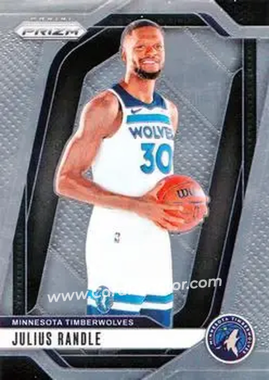 2024-25 Panini Prizm #57 - Julius Randle - Minnesota Timberwolves - Front