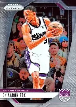 2024-25 Panini Prizm #58 - De'Aaron Fox - Sacramento Kings 2024-25 Panini Prizm #58 - De'Aaron Fox - Sacramento Kings