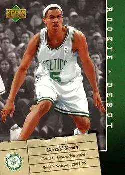 2006-07 Upper Deck Rookie Debut #4 Gerald Green
