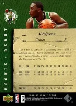 Back of Al Jefferson