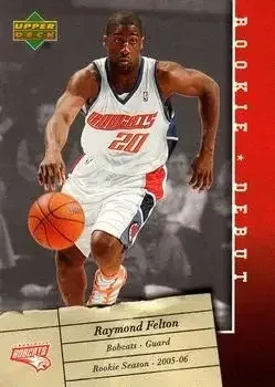 2006-07 Upper Deck Rookie Debut #7 Raymond Felton
