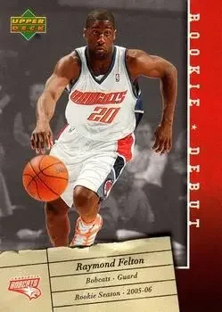 2006-07 Upper Deck Rookie Debut #7 Raymond Felton