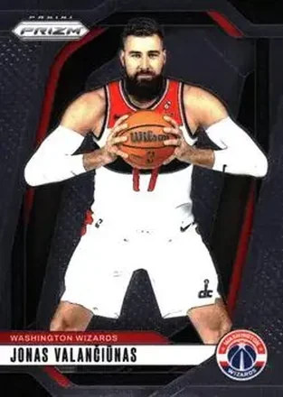 2024-25 Panini Prizm #76 - Jonas Valančiūnas - Washington Wizards