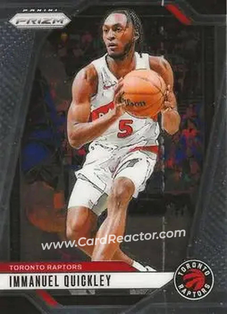 2024-25 Panini Prizm #78 - Immanuel Quickley - Toronto Raptors - Front