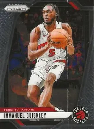 2024-25 Panini Prizm #78 - Immanuel Quickley - Toronto Raptors