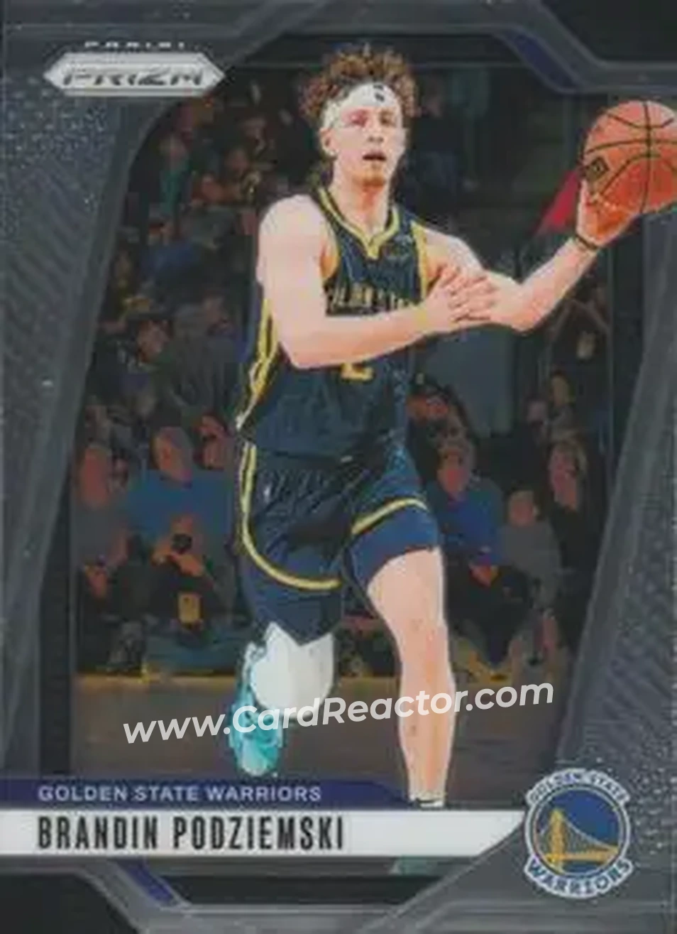 2024-25 Panini Prizm #81 - Brandin Podziemski - Golden State Warriors - Front