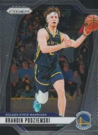 2024-25 Panini Prizm #81 - Brandin Podziemski - Golden State Warriors