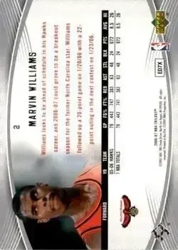 Back of Marvin Williams