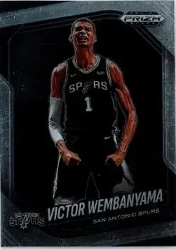2024-25 Panini Prizm Black #1 Victor Wembanyama