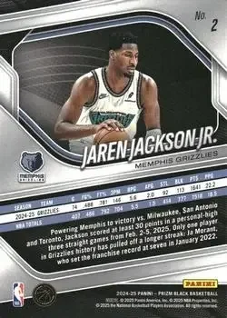 Back of Jaren Jackson Jr.