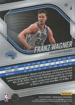 Back of Franz Wagner