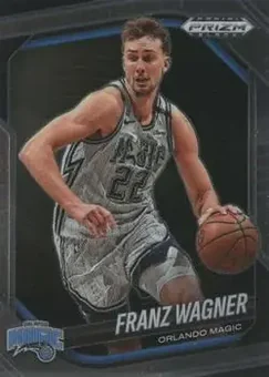2024-25 Panini Prizm Black #4 - Franz Wagner - Orlando Magic
