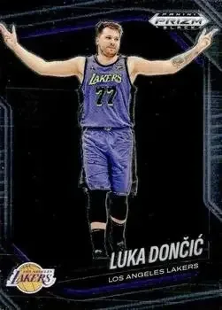 2024-25 Panini Prizm Black #5 Luka Dončić