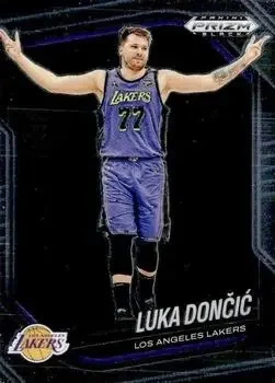 2024-25 Panini Prizm Black #5 Luka Dončić