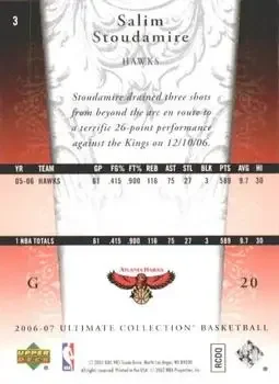 Back of Salim Stoudamire