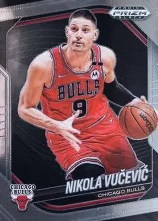 2024-25 Panini Prizm Black #10 Nikola Vučević
