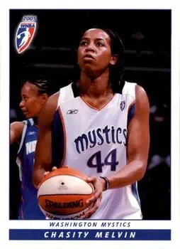 2005 Rittenhouse WNBA #4 Chasity Melvin