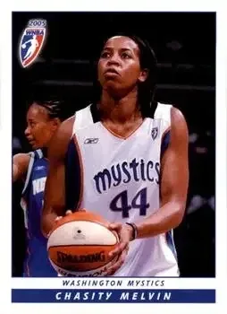 2005 Rittenhouse WNBA #4 Chasity Melvin