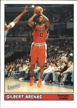 2005-06 Bazooka #1 Gilbert Arenas
