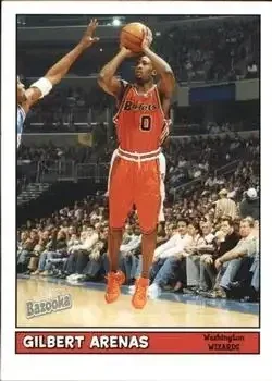 2005-06 Bazooka #1 Gilbert Arenas