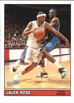 2005-06 Bazooka #5 Jalen Rose