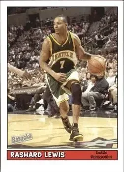 2005-06 Bazooka #7 Rashard Lewis