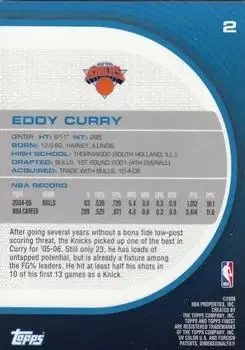 Back of Eddy Curry