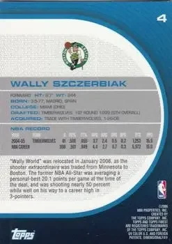 Back of Wally Szczerbiak