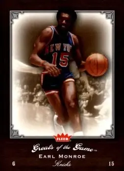 2005-06 Fleer Greats of the Game #1 Earl Monroe