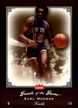 2005-06 Fleer Greats of the Game #1 Earl Monroe