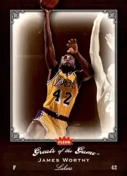 2005-06 Fleer Greats of the Game #3 James Worthy