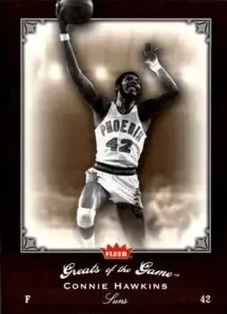 2005-06 Fleer Greats of the Game #5 Connie Hawkins
