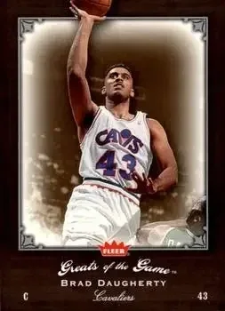 2005-06 Fleer Greats of the Game #8 Brad Daugherty