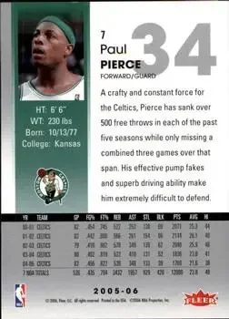 Back of Paul Pierce