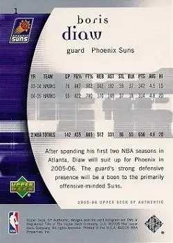 Back of Boris Diaw