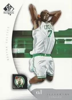2005-06 SP Authentic #5 Al Jefferson